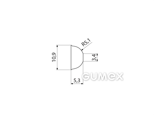 SILIKONPROFILE D-FORM